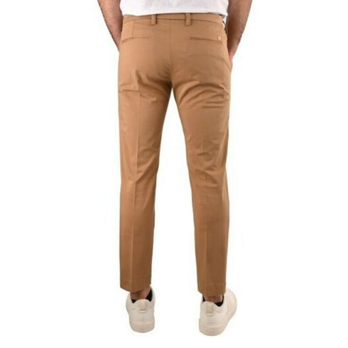 Pantalone Uomo slim con logo in metallo Coloniale ENTRE AMIS- Francavilla Moda