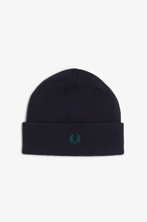 Berretto Uomo C9160 in Lana Merino Blu FRED PERRY- Francavilla Moda