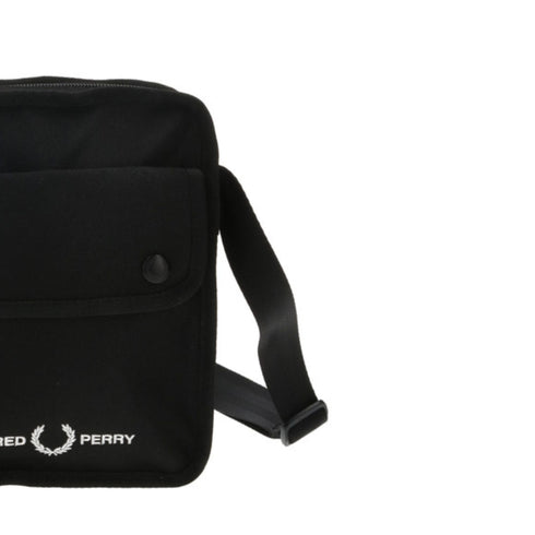 Borsa Uomo a tracolla Branded Side Bag Nero FRED PERRY- Francavilla Moda