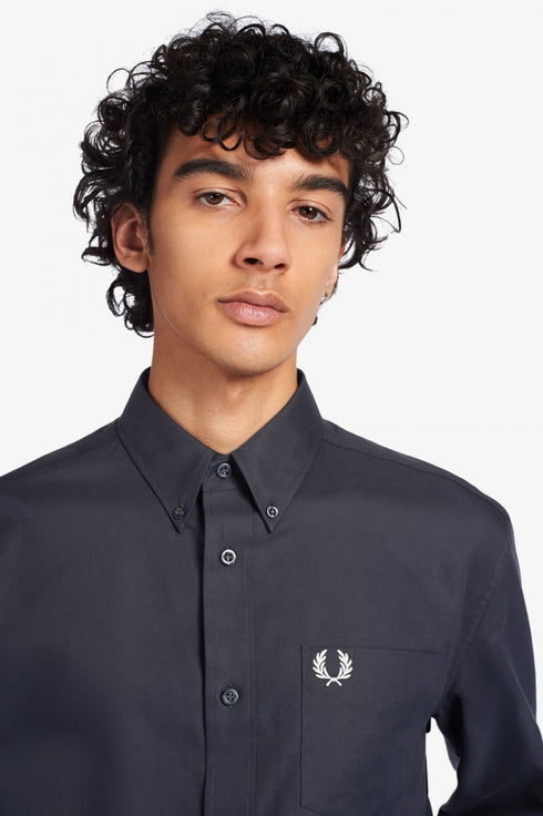Camicia Oxford Blu Fred Perry- Francavilla Moda