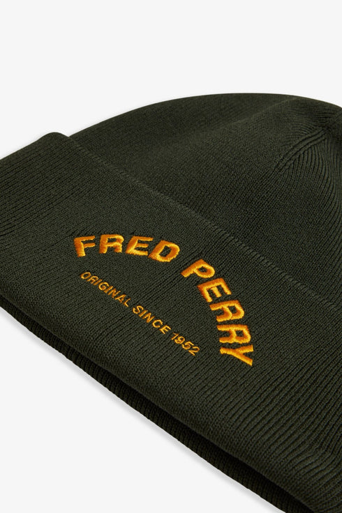 Cappello Uomo a zuccotto in misto viscosa Verde FRED PERRY- Francavilla Moda