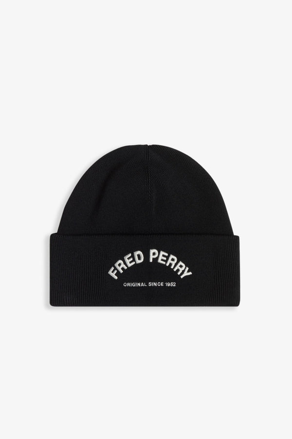 Cappello Uomo a zuccotto in misto viscosa Nero FRED PERRY- Francavilla Moda