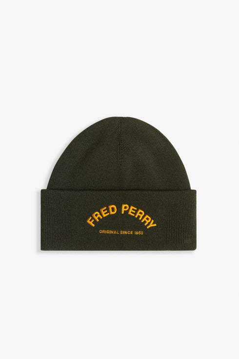 Cappello Uomo a zuccotto in misto viscosa Verde FRED PERRY- Francavilla Moda