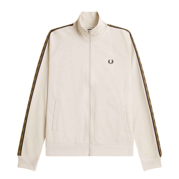 Felpa Uomo Track jacket con logo Avena Fred Perry- Francavilla Moda