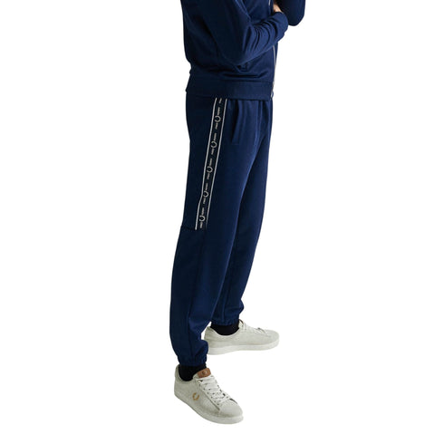 Pantalone Uomo da tuta con inserto logo Blu FRED PERRY- Francavilla Moda