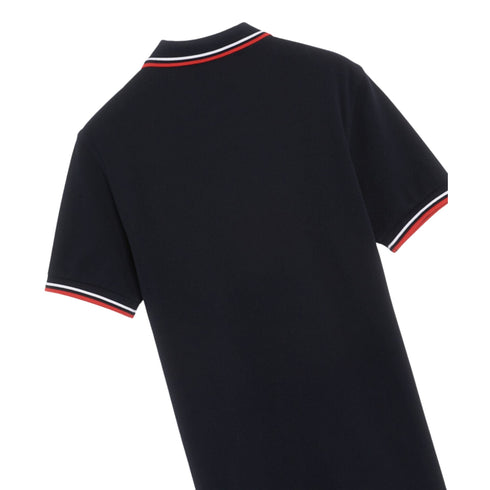 Fred Perry Polo Polo Uomo M36 doppia riga Blu rosso C00-FRED PERRYM3600-471-S - Francavilla Moda