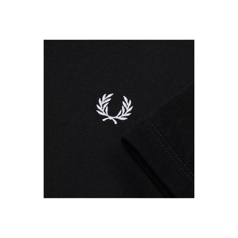 Fred Perry T-shirt mm T-shirt Uomo Ringer a girocollo Nero A23-FRED PERRYM3519-102-S - Francavilla Moda
