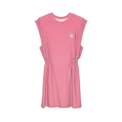 Abito Donna in lurex con spalline Rosa Gaelle- Francavilla Moda