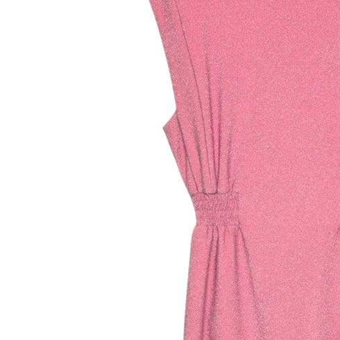 Abito Donna in lurex con spalline Rosa Gaelle- Francavilla Moda