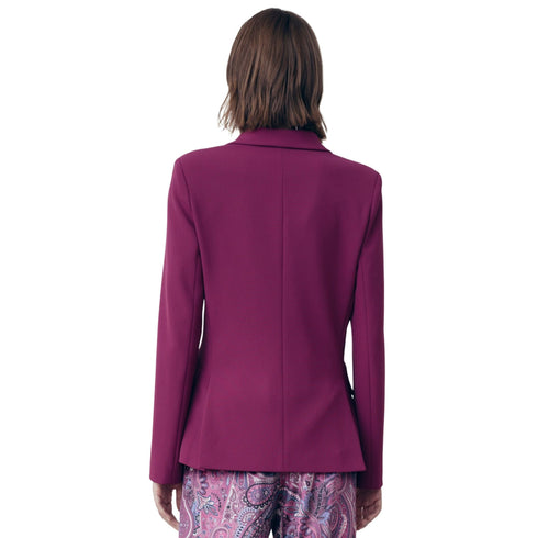 Gaelle Giacca blazer Giacca Donna monopetto avvitata Ciclamino - Francavilla Moda
