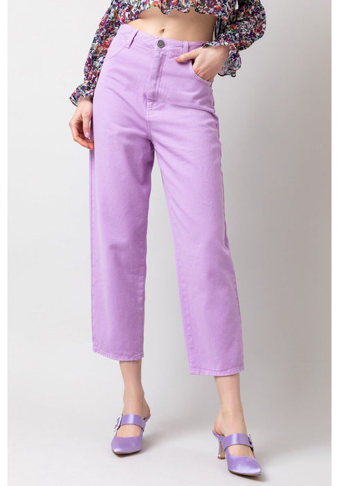 Jeans Donna Momfit con tasche Lilla GAELLE- Francavilla Moda