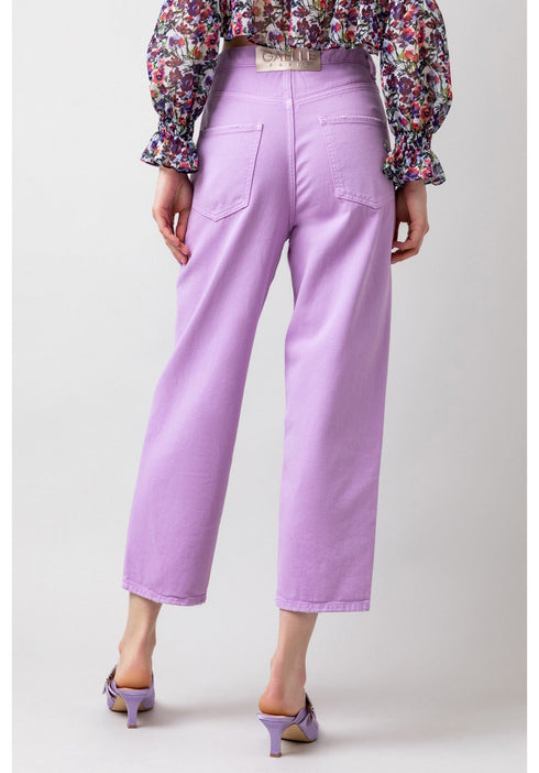 Jeans Donna Momfit con tasche Lilla GAELLE- Francavilla Moda