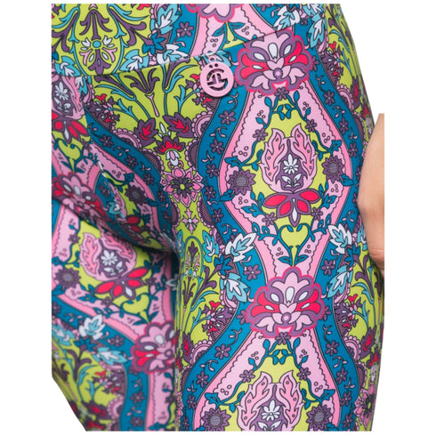 Leggins Donna con fantasia Multicolor GAELLE- Francavilla Moda