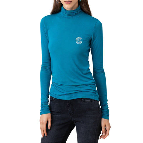 Lupetto Dolcevita con applicazione Ottanio GAELLE- Francavilla Moda