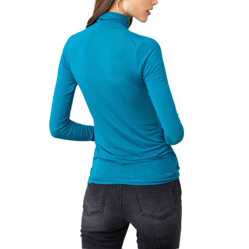 Lupetto Dolcevita con applicazione Ottanio GAELLE- Francavilla Moda