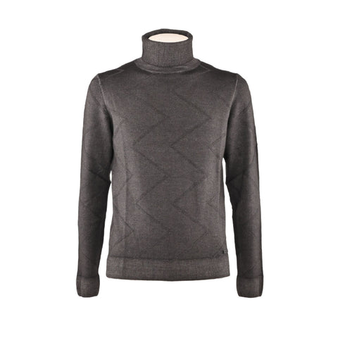 Maglia Uomo con collo alto Nero GAELLE- Francavilla Moda