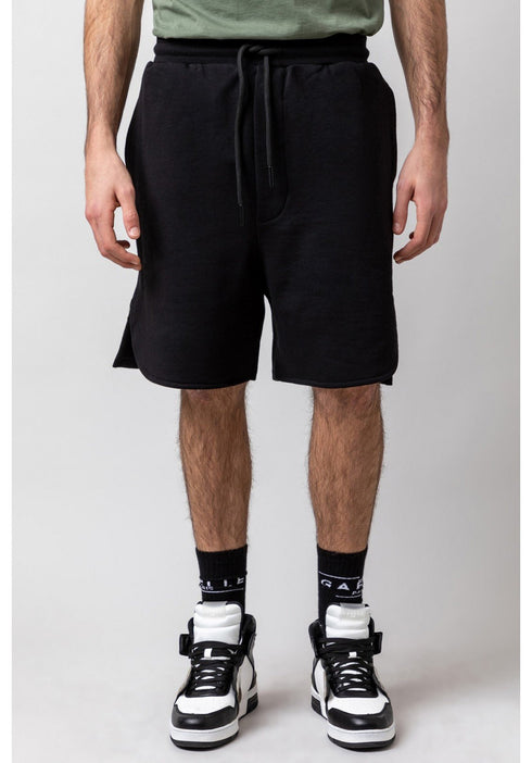 Bermuda Uomo in felpa zip laterale Nero GAELLE PARIS- Francavilla Moda