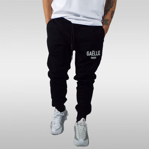 Pantalone Uomo con logo Nero GAELLE PARIS- Francavilla Moda