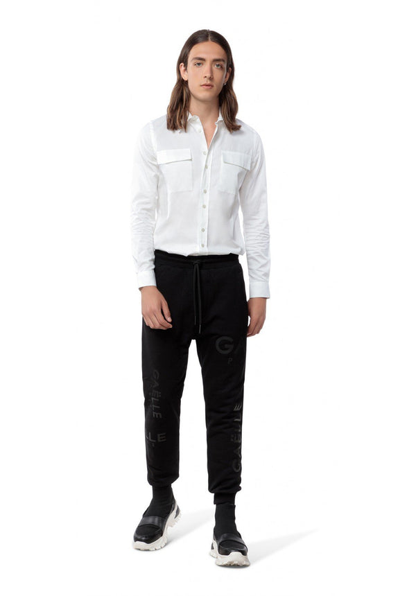 Pantalone Uomo GBU4993 multistampa Nero GAELLE PARIS- Francavilla Moda