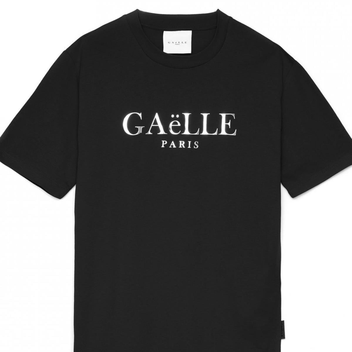 Men's T-shirt with embossed logo Gaelle Paris Francavilla