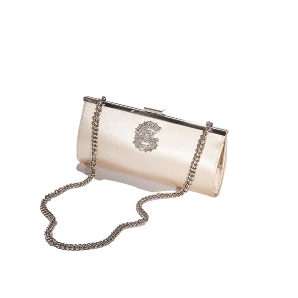 Pochette Donna clutch con tracolla catena Oro GAELLE- Francavilla Moda