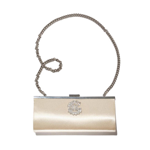 Pochette Donna clutch con tracolla catena Oro GAELLE- Francavilla Moda