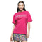 T-shirt Donna con logo a borchie Fucsia GAELLE- Francavilla Moda