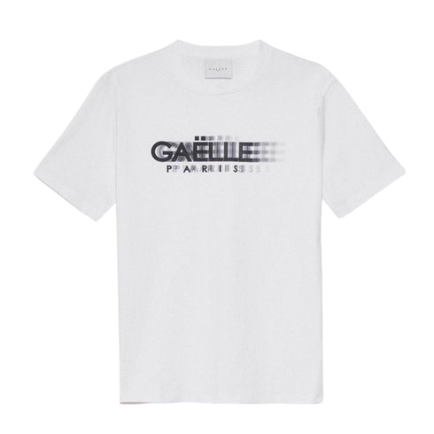 T-shirt Uomo con stampa effetto ottico Bianco GAELLE- Francavilla Moda