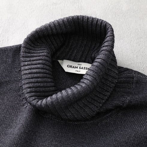 Dolcevita Uomo in lana doppio filo Chianti Gran Sasso- Francavilla Moda