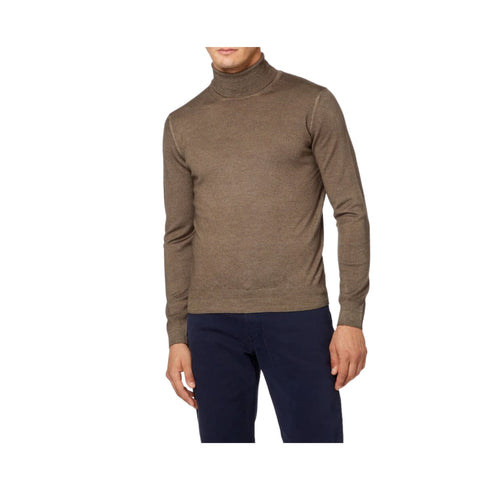 Dolcevita Uomo in lana merino Tortora Gran Sasso- Francavilla Moda