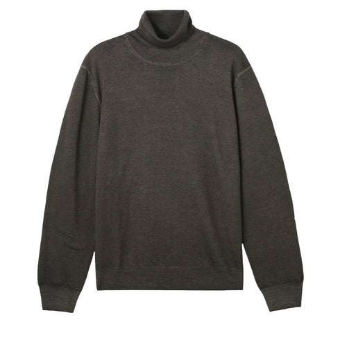 Dolcevita Uomo in lana merino Tortora Gran Sasso- Francavilla Moda