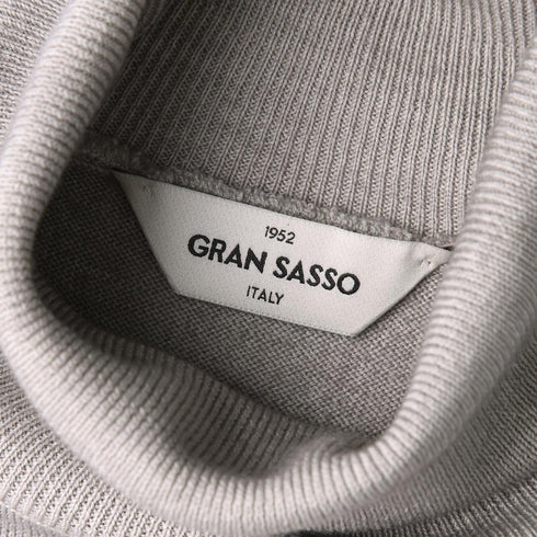 Dolcevita Uomo in lana merino Grigio scuro Gran Sasso- Francavilla Moda