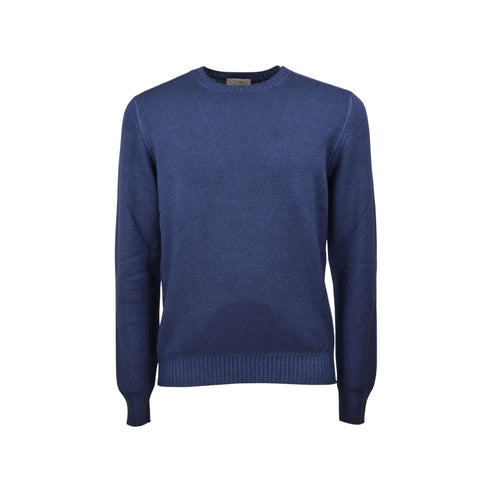 GRAN SASSO Maglia Pullover Uomo in doppio filo Blu A23-GRAN SASSO23198/31712-905-48 - Francavilla Moda