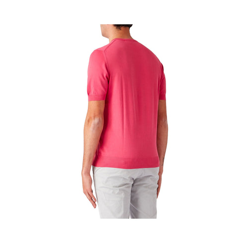 T-shirt tricot in cotone organico Ciclamino Gran Sasso- Francavilla Moda