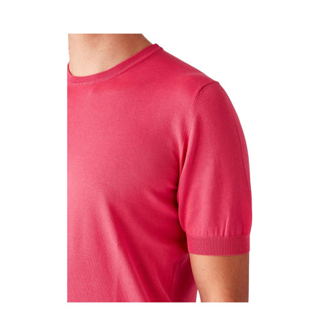 T-shirt tricot in cotone organico Ciclamino Gran Sasso- Francavilla Moda
