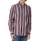 Camicia Uomo a righe in cotone Bordeaux verde HARMONT & BLAINE- Francavilla Moda