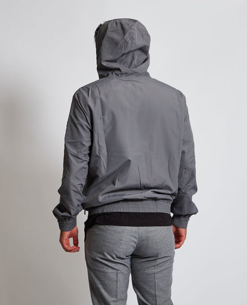 Giubbotto Uomo reversibile e impermeabile Grigio blu HARMONT & BLAINE- Francavilla Moda