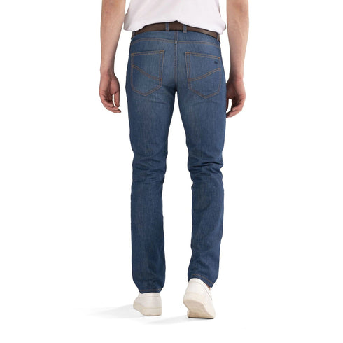 Pantalone uomo cinque tasche denim Jeans scuro HARMONT & BLAINE- Francavilla Moda