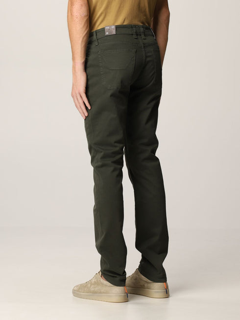 Pantalone Uomo con cinque tasche Verde militare JECKERSON- Francavilla Moda