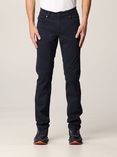 Pantalone Uomo con cinque tasche Blu JECKERSON- Francavilla Moda