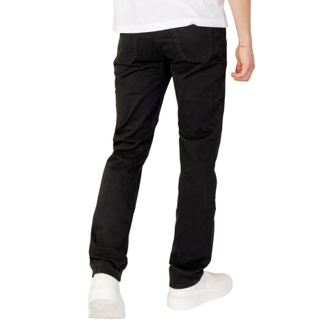 Jeckerson Pantaloni Pantaloni Uomo John in cotone cinque tasche Nero - Francavilla Moda