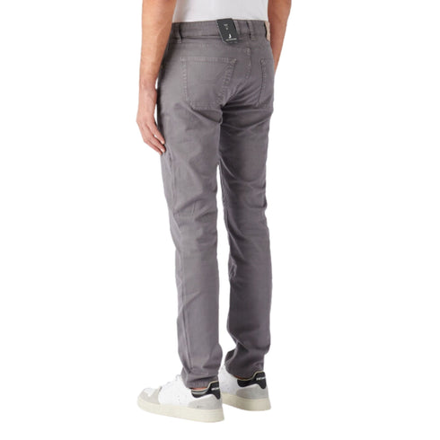 Jeckerson Pantaloni Pantaloni Uomo John in cotone cinque tasche Antracite A23-JECKERSONPA077JOHNGABA0001-6050-30 - Francavilla Moda