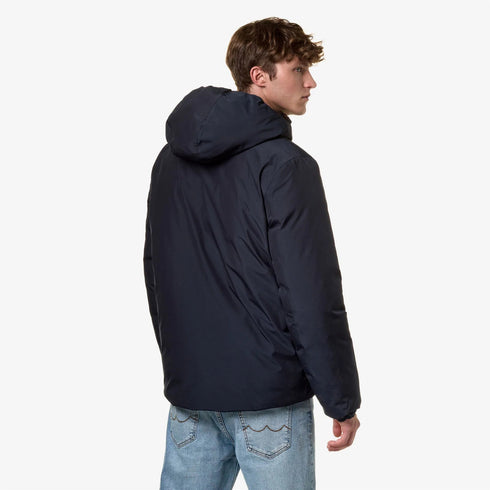 Piumino corto Uomo Jack Eco Stretch Thermo Giallo verde K-Way- Francavilla Moda