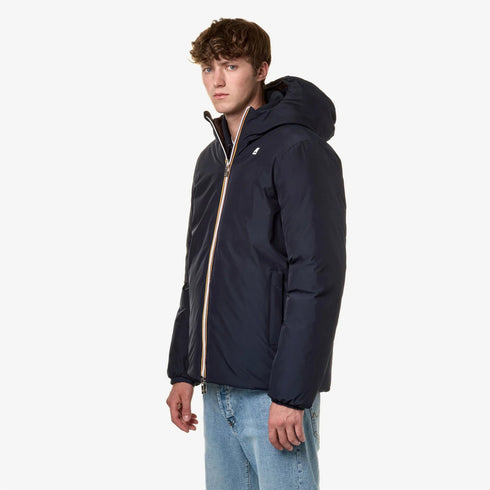 Piumino corto Uomo Jack Eco Stretch Thermo Giallo verde K-Way- Francavilla Moda