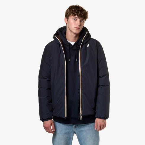 Piumino corto Uomo Jack Eco Stretch Thermo Giallo verde K-Way- Francavilla Moda