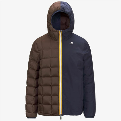 Piumino corto Uomo Jack Eco Stretch Thermo Blu moro K-Way- Francavilla Moda