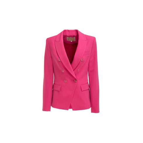 Blazer Donna con chiusura doppiopetto Fuxia KOCCA- Francavilla Moda