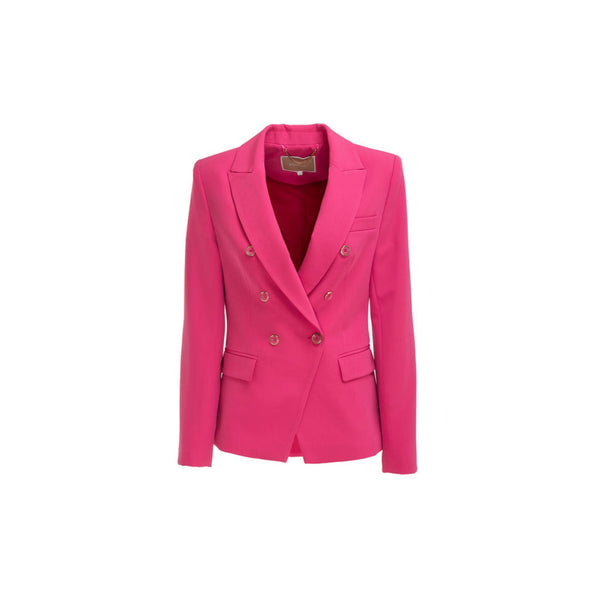 Blazer Donna con chiusura doppiopetto Fuxia KOCCA- Francavilla Moda