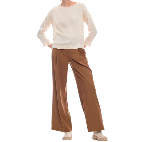 Blusa Donna in raso Panna Kocca- Francavilla Moda