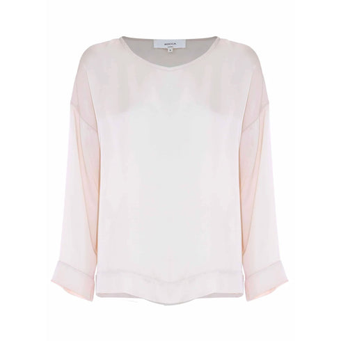 Blusa Donna in raso Panna Kocca- Francavilla Moda